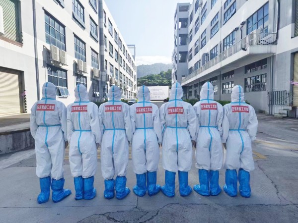 奮勇當先，筑牢疫情防控第一道防線——日東科技疫情防控紀實